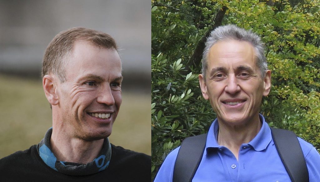Jesús Simal e Xosé Ramón Novoa