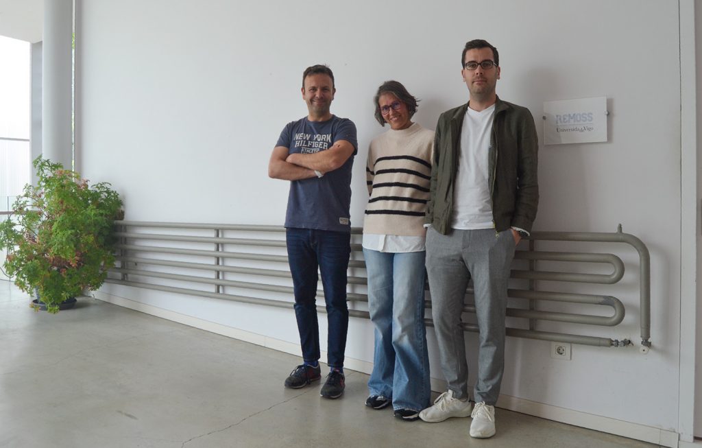 Roberto Barcala, Patricia Sánchez e Martín Otero