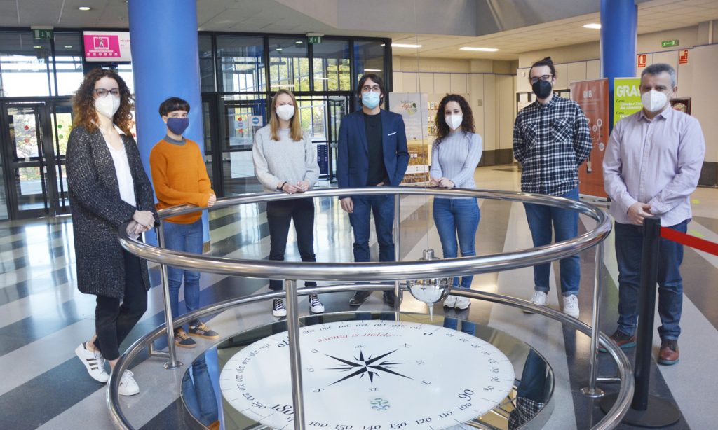 Foto do persoal investigador que desenvolve o proxecto na Facultade de Ciencias