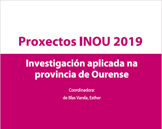 Portada libro Proxectos INOU 2019