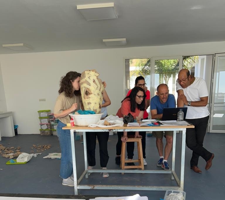 O material arqueolóxico atopado na campaña do pasado ano atópase depositado no Museo de Lixus